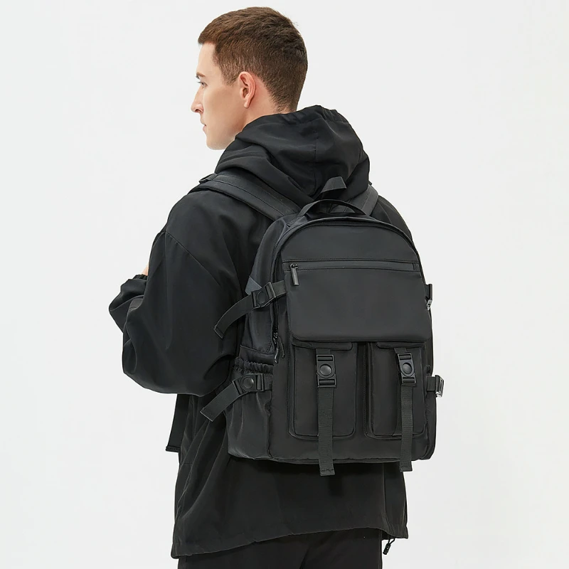Luxury Men's Backpack High Quality Laptop Backpack High-capacity Waterproof Oxford Travel Bag Fashion School Backpacks for Men