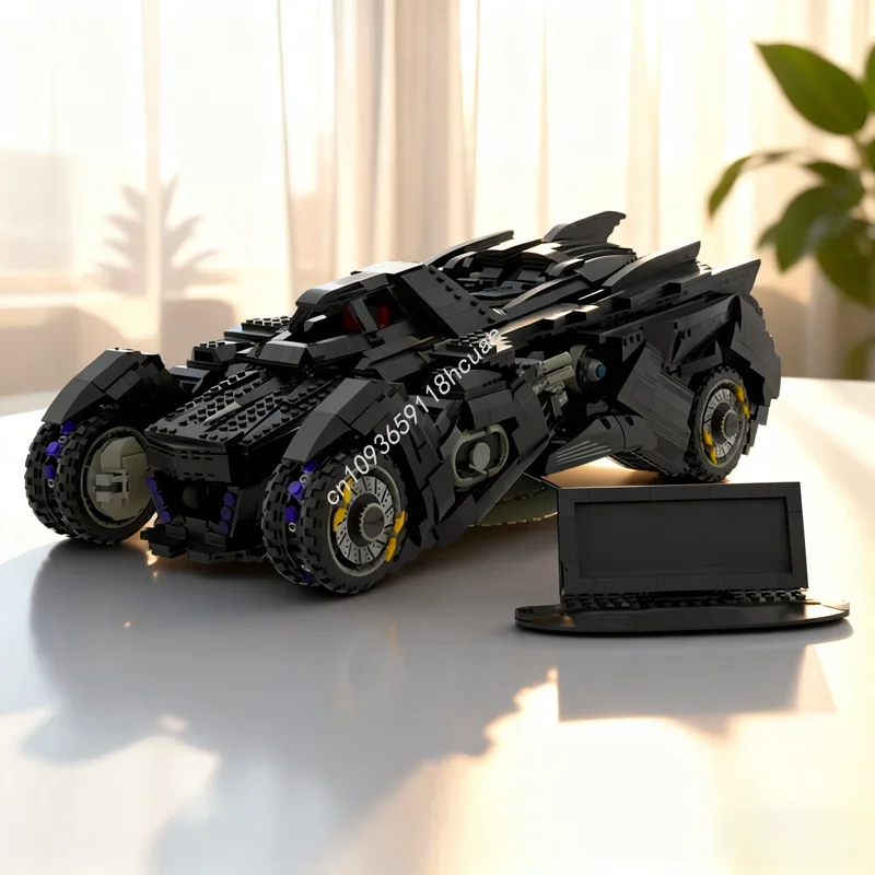 4635pcs MOC Arkham Knight Batmobile UCS Model Bouwstenen Bouw Kerstcadeaus Monteren Speelgoed Onderwijs Baksteen Kids