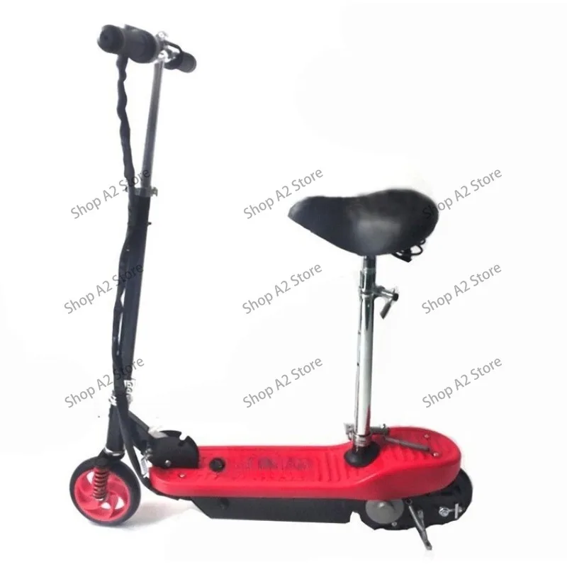 Electric Adult Folding scooter School Office view 3