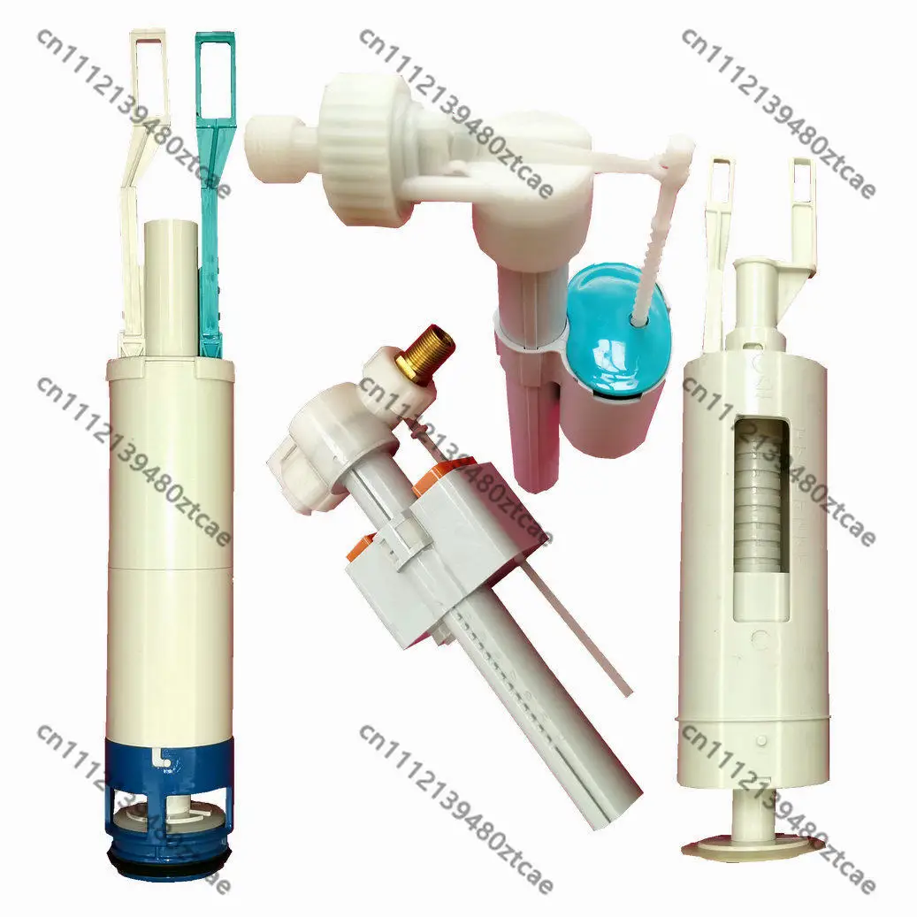 Concealed Water Tank Fitting for Wall Hung Toilet Inlet Valve Drain Valve Flush Part for Wall Mounted Wc
