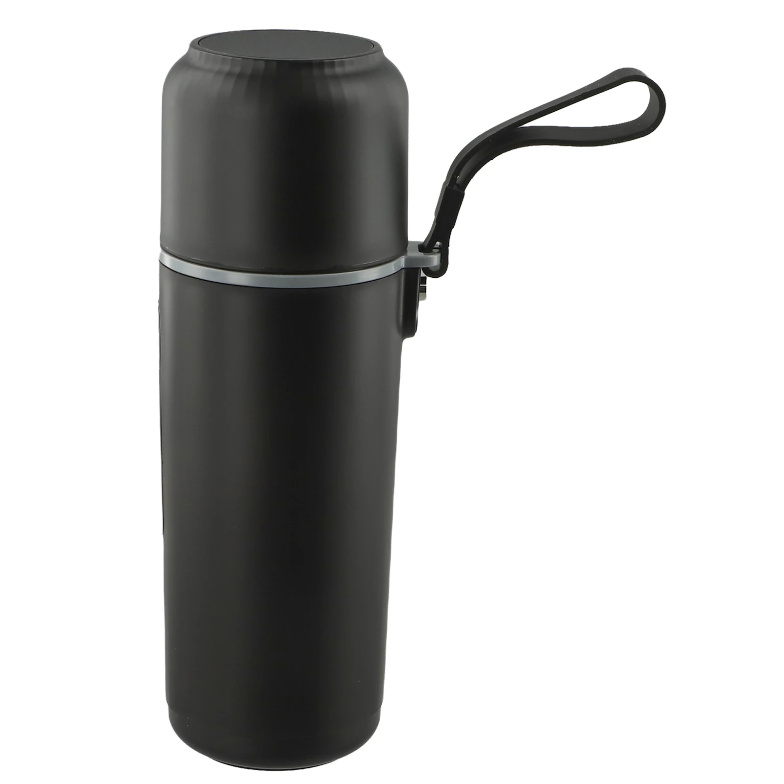 

Compact Heated Travel Mug with LCD Display Perfectly Designed 500ml Car Kettle Compatible With Multiple Vehicle Power Sources