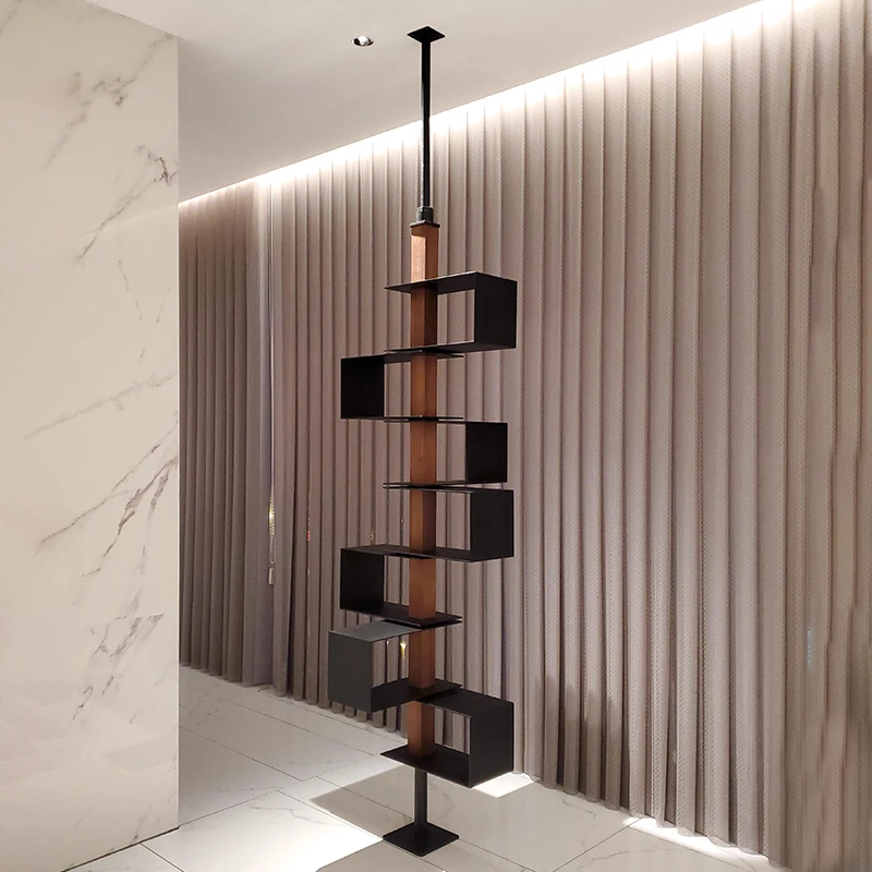 رفوف المجلات المعدنية خزائن غرفة المعيشة وحدة التحكم بار Curio الرف خزائن غرفة المعيشة الزاوية الشمال فيترينا الأثاث العصري