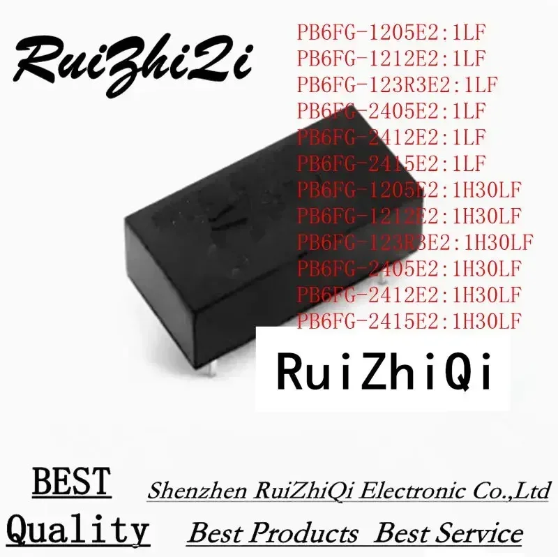 10PCS/LOT PB6FG- PB6FG 1205E2  1212E2 123R3E2 2405E2 2412E2 2415E2 :1LF 2:1LF 1H30LF 2:1H30L F PB6FG-1205E2:1LF 1KV 1W REGULATED
