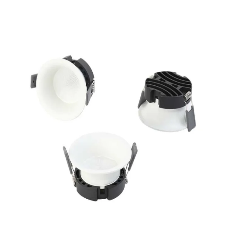 2026 new model Curved ceiling lamp with no frame, embedded into the wall, for deep anti-glare use in living room hallway