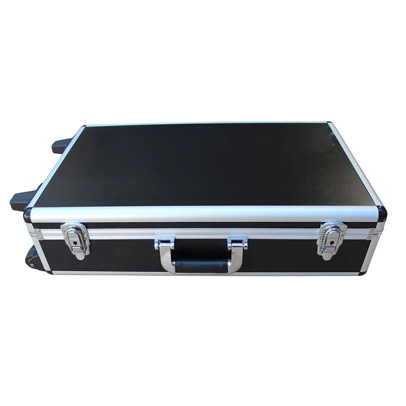 Kotak Penerbangan Pedal Catu Daya dengan Roda Troli + Papan/Rak Pedal