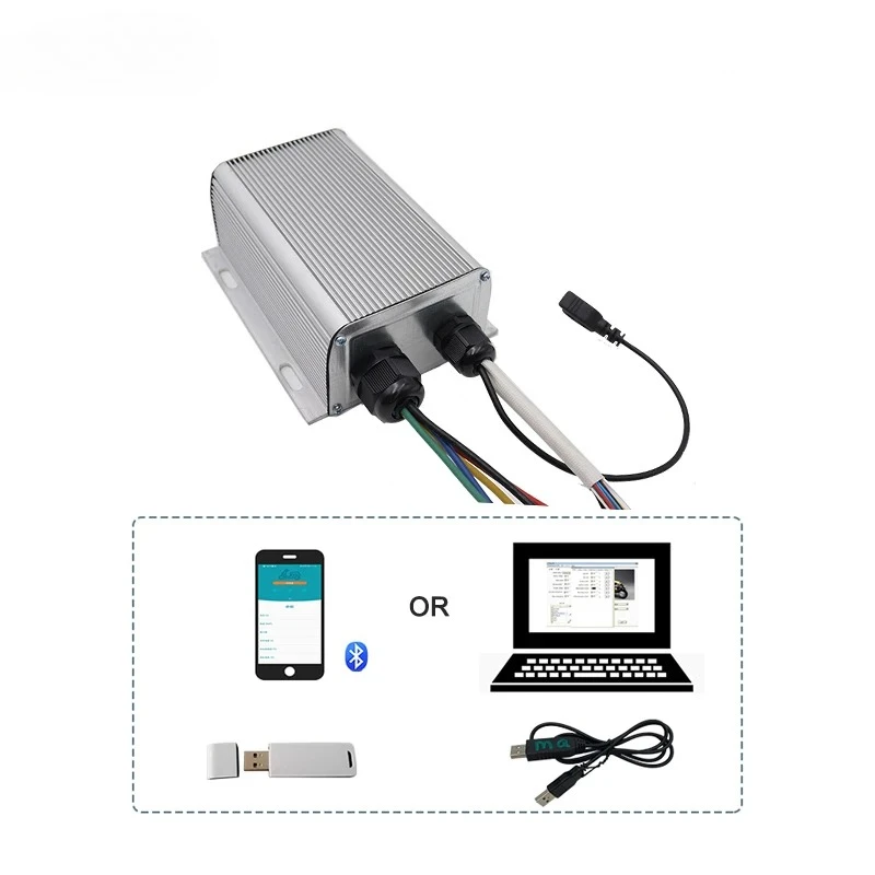 SVMC7245 NO.2 Protocol DC 45A BLDC Controller For 800-1000w Motor
