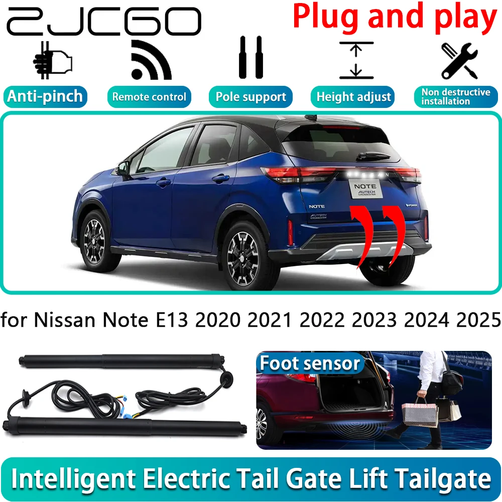 

for Nissan Note E13 2020 2021 2022 2023 2024 2025 Electric Powered Tailgate Power Liftgate Automatic Tailgate System Foot Sensor