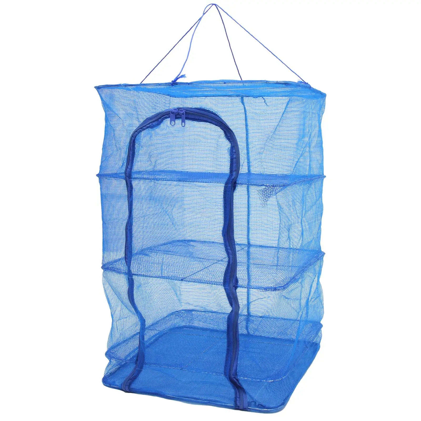 

Foldable Fish Cage Baskets Shelves Laundry Dryer Rack Mesh Hanging Storage Vegetable Fruit Drying Net Multi layer Nylon
