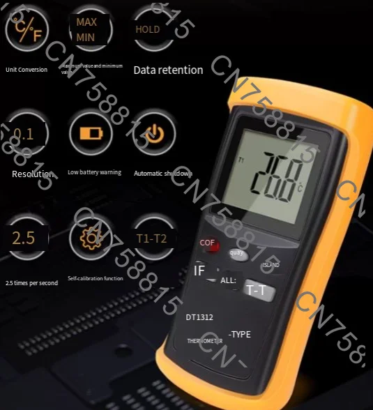 

High-precision K-type Thermocouple Probe，Industrial High Temperature Contact Mold Surface