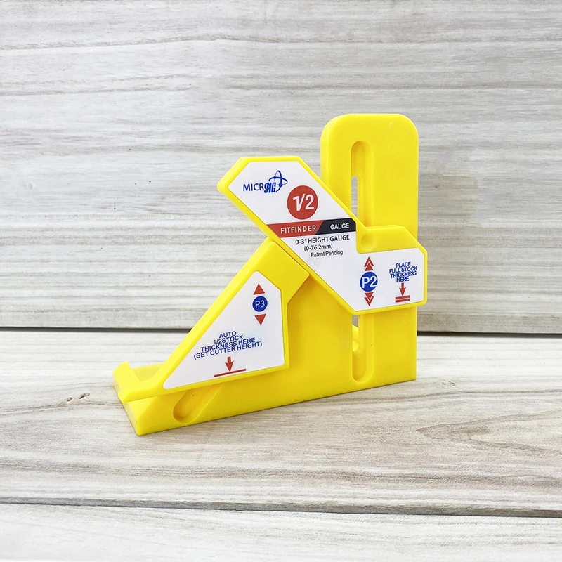 Buscador de puntos centrales de carpintería de calibre 1/2, para hoja de sierra de mesa, enrutador de carpintería, tornos de sierra de cinta, herramienta de carpintería de precisión ﻿