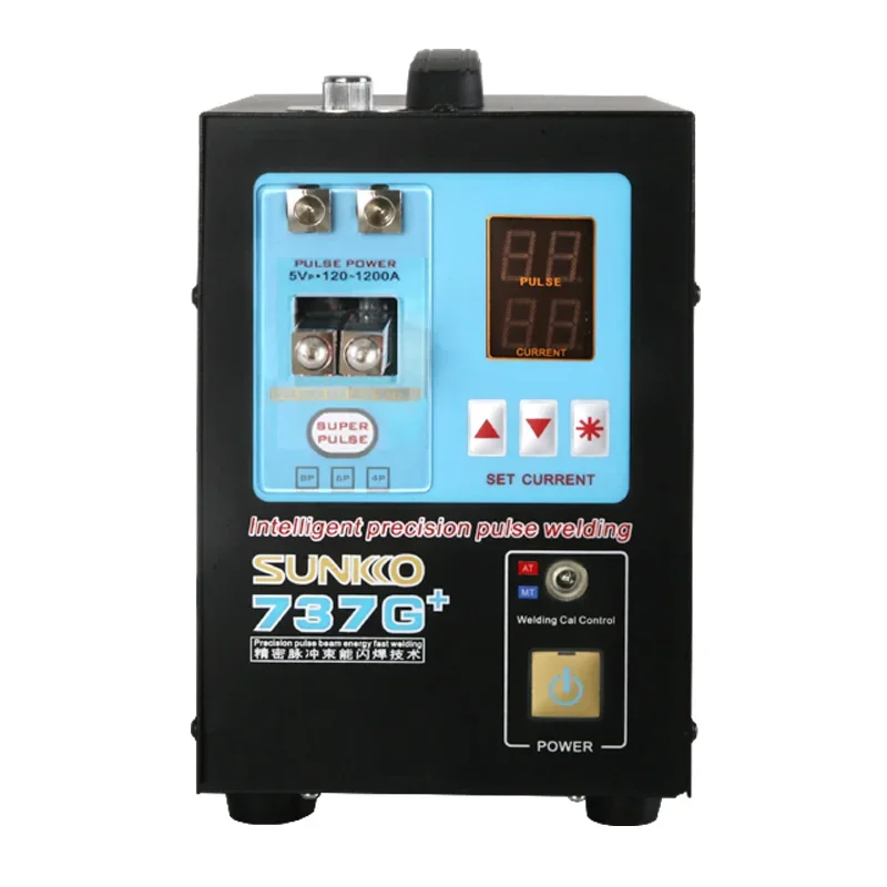 

mini 18650 cylindrical battery spot welder SUNKKO 737G+ pulse spot welder welding soldering Machine