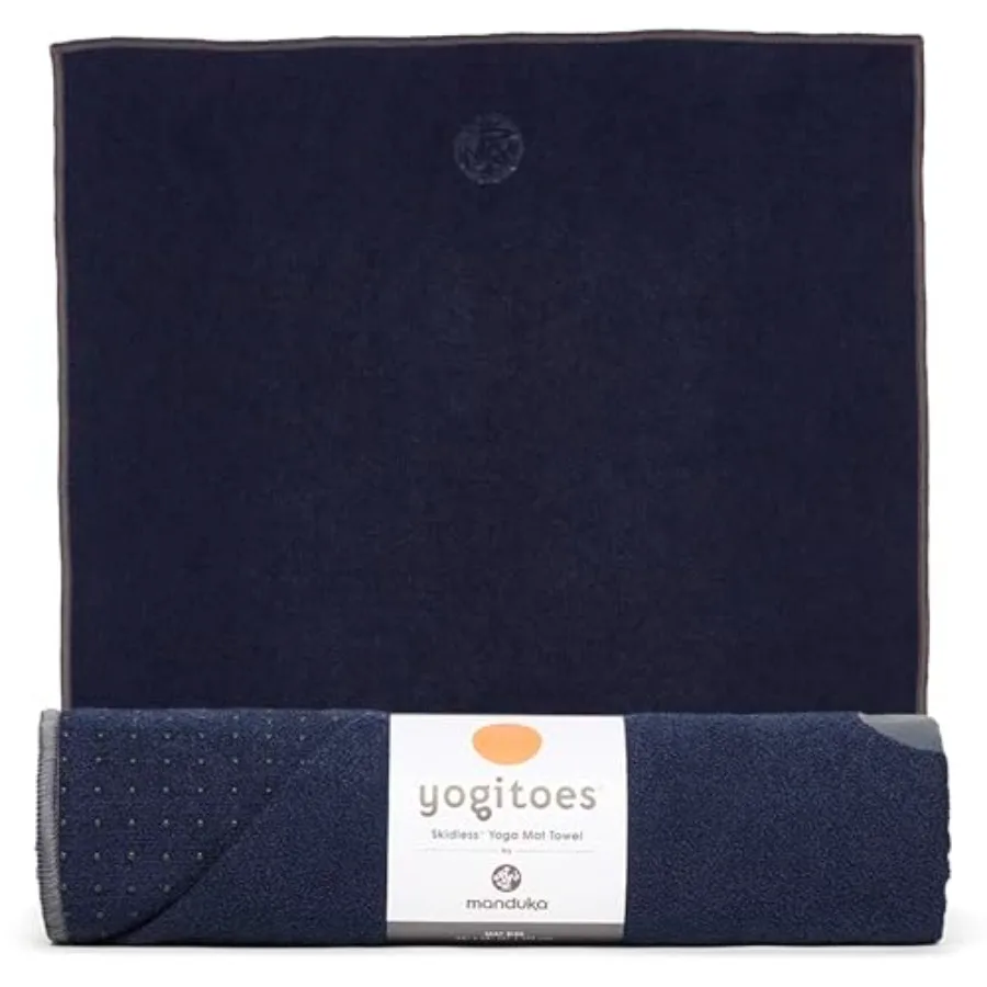 

Manduka Yogitoes Hot Yoga Mat Towel 71 Moisture Activated Grip Patented Silicone Nubs Highly Absorbent Durable Easy Care Made f
