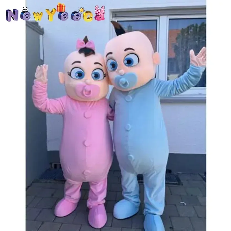 

DY2025NewYeeca милый детский костюм талисмана для взрослых, комплект для косплея панды, Рождество, Хэллоуин, фестиваль, изысканное платье, кукла с красным сердцем S