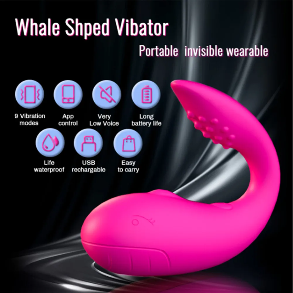 APP Bluetooth Control Vibrator for Women Clitoris G Spot Dildo Massager with 2 Motors Vibrating Egg Panties Sex Toys for Adults