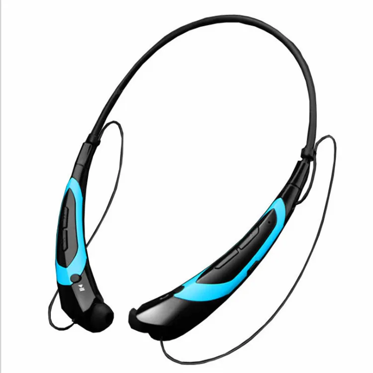 HBS-760 Large-capacity Battery Blue-tooth Headphones Neck Hanging Wireless Earphones Stereo Sports Noise Reduction Headset