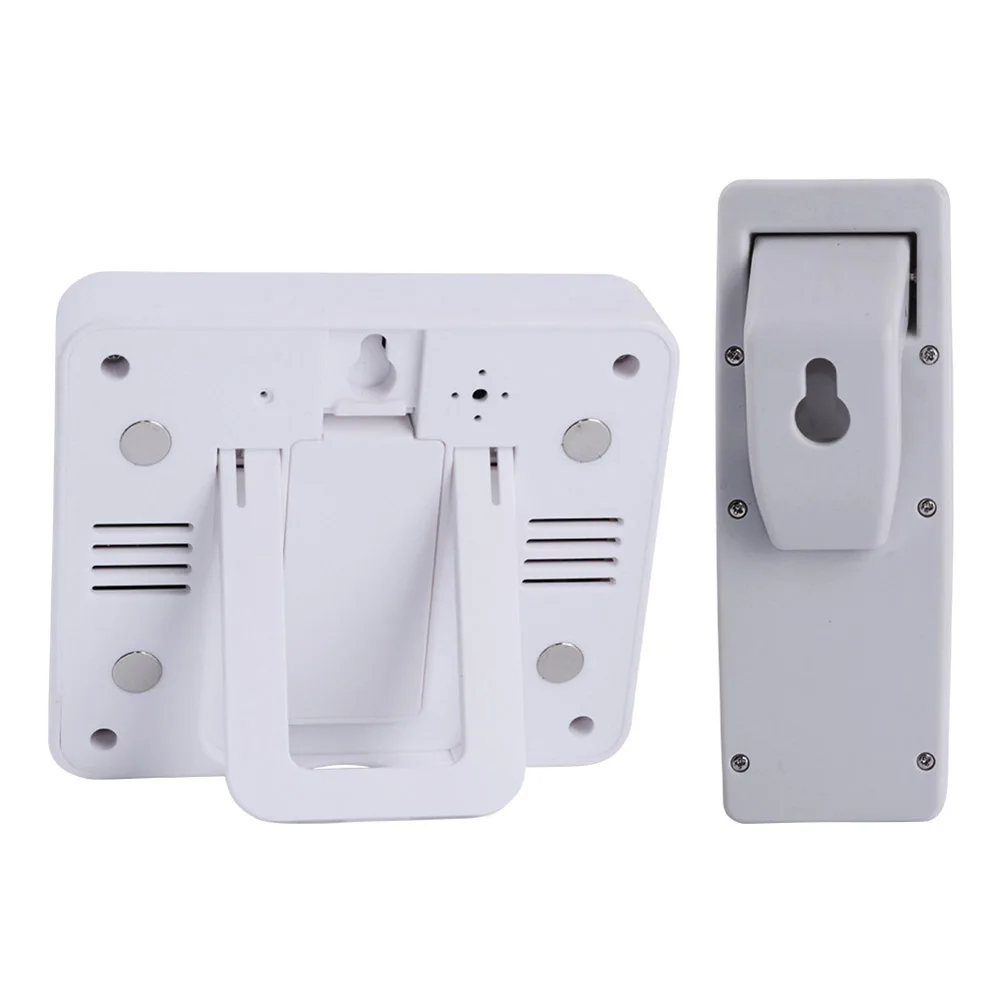 

Wireless Refrigerator Thermometer Digital Fridge Freezer Temperature Sensor Monitor Indoor Outdoor Remote Console Max Min LCD