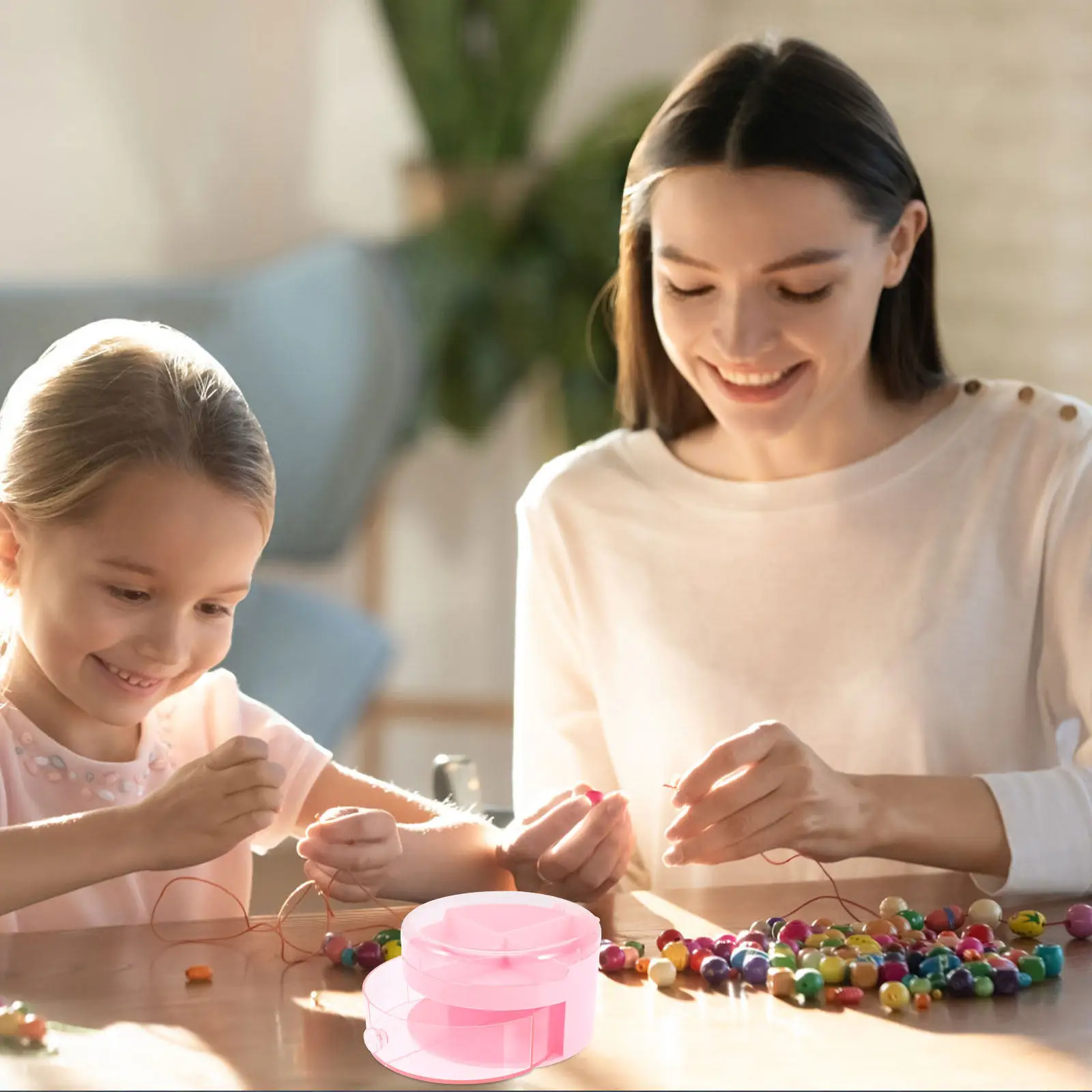 

Двухслойная шкатулка для украшений: изысканный дизайн, компактная, для хранения и путешествий, экономит место, декоративная