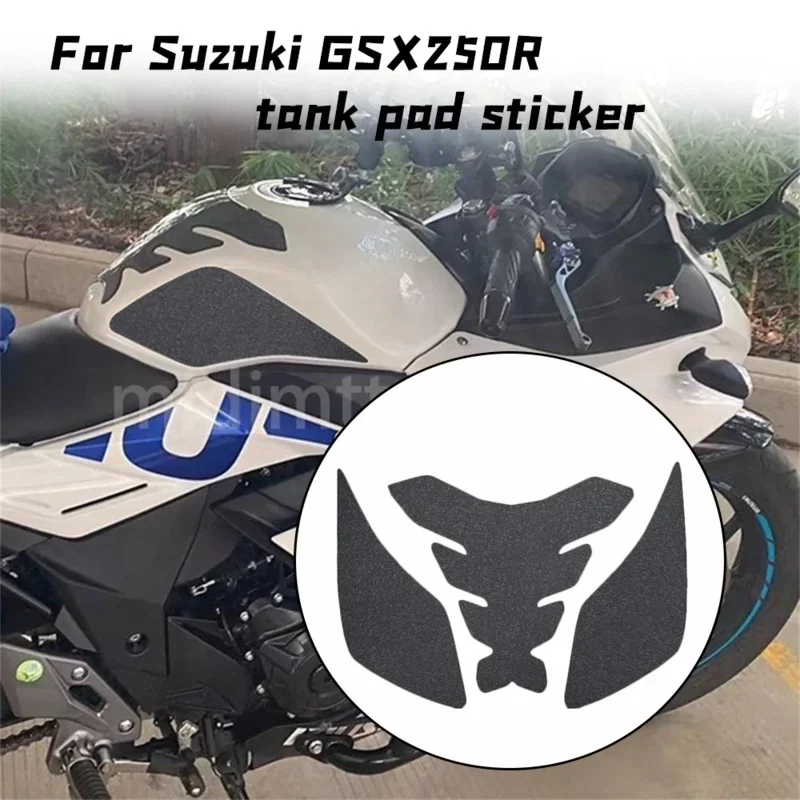 Tank pad protector sticker decal gas knee grip for Suzuki gsx250r 250 R motorcycle