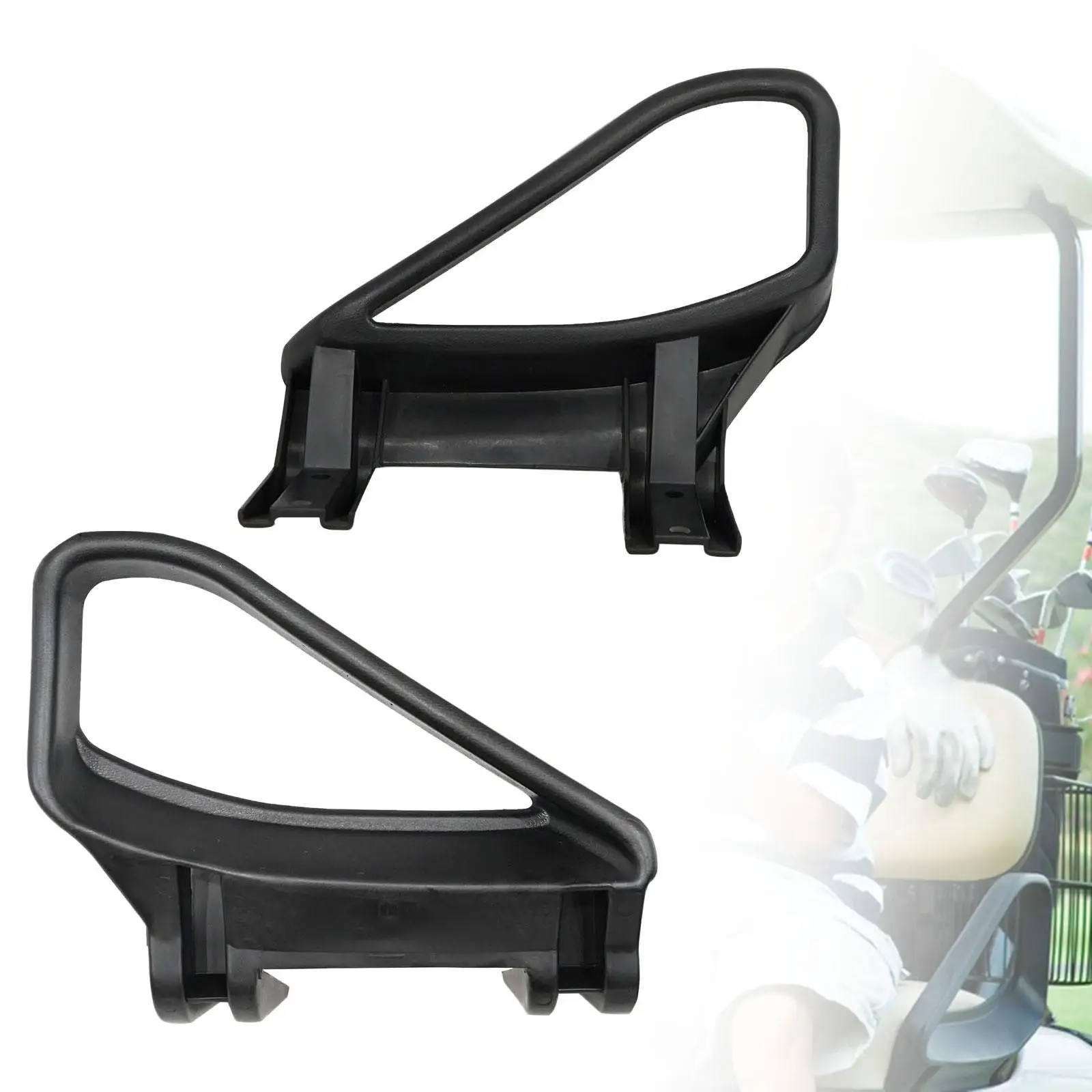 2 Pieces Golf Cart Arm Rest Stable Performance 71701-g01 71702-g02 Golf Cart Seat Handles for Ezgo Replacement Repair Parts