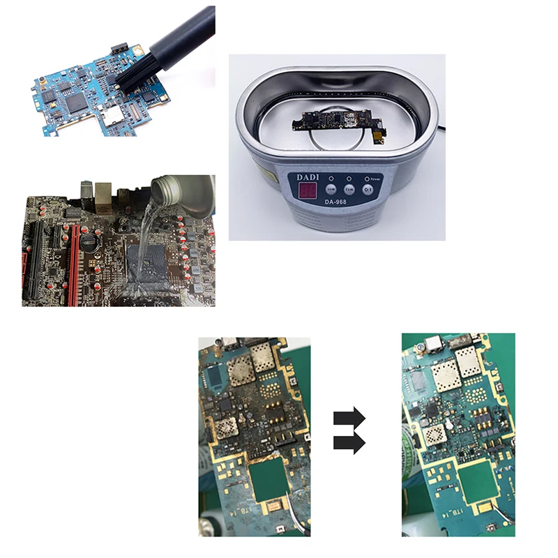 Cleaner Liquid Lead-free Soldering Flux For Phone Computer PCB BGA Motherboard Cleaning Special Cleaning Agent Water 250ml/500ml