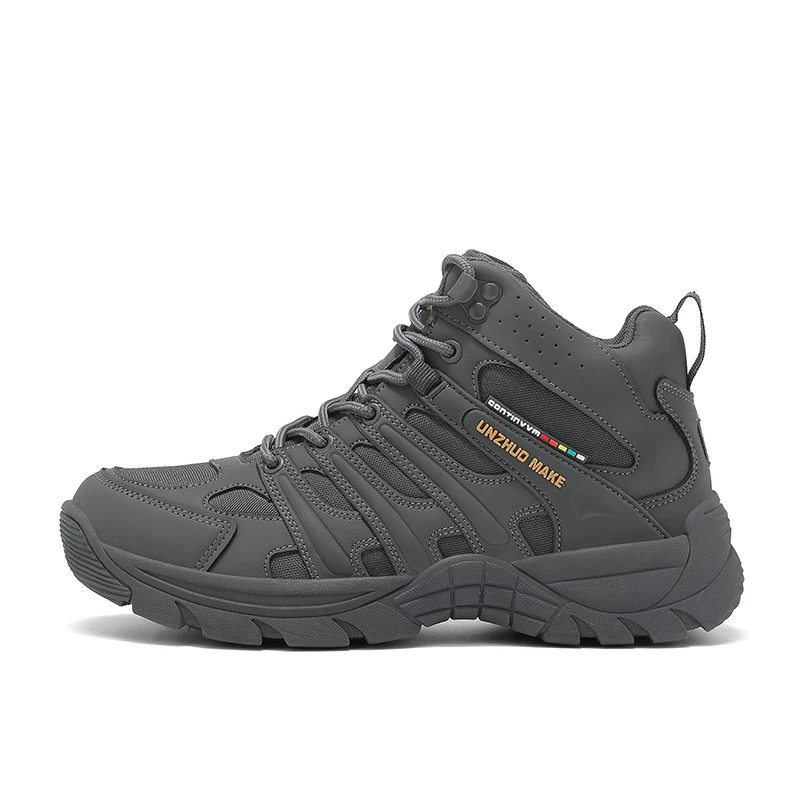 Men Tactical Boots New Army Shoes Desert Work Safety Desert Shoes Ankle Boots Man Outdoor Hiking Boots Mountaineering Camouflage
