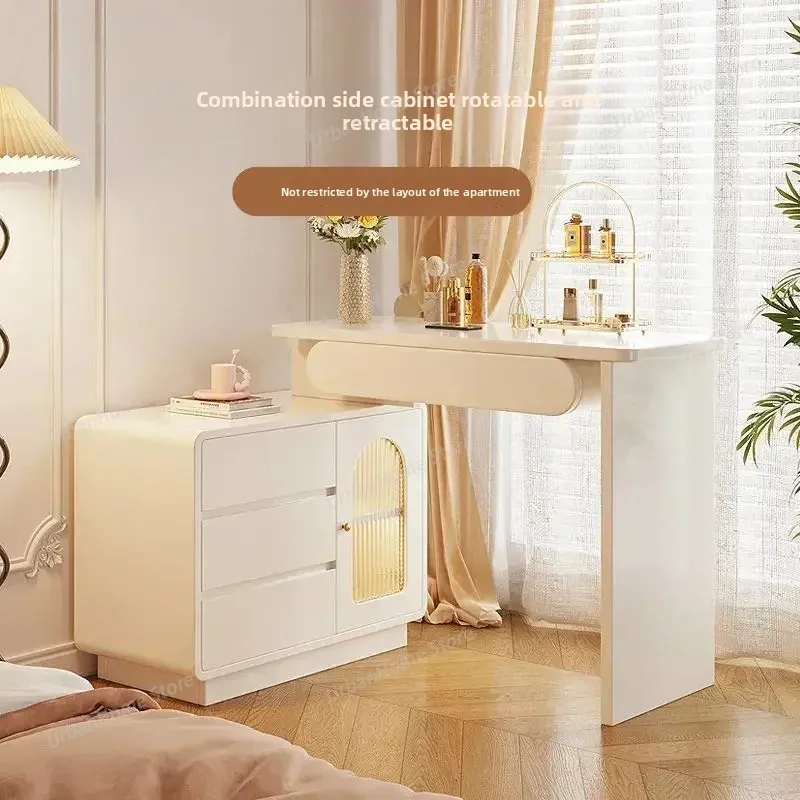 

Modern Makeup Container Dressing Tables Drawer Storage Girl Set Vanity Table Cabinets Living Room Dressers for Bedroom Furniture