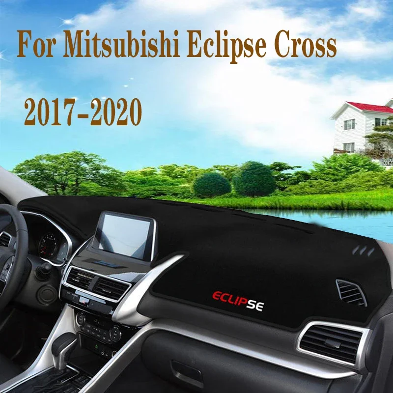 Mata pokrowiec na deskę rozdzielczą samochodu do Mitsubishi Eclipse Cross 2017-2020 podkładka przeciwsłoneczna deski rozdzielczej dywany akcesoria samochodowe