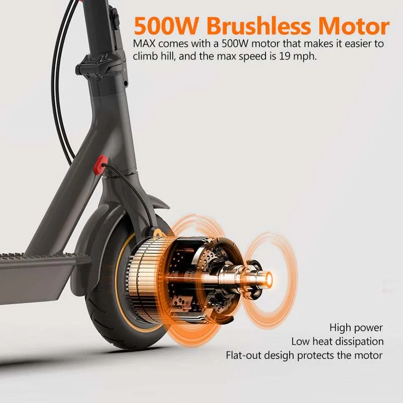 2024 new X8 pro 500w 36v smart electric scooter foldable connectable to mobile phone max speed 35km/h EU warehouse fast delivery