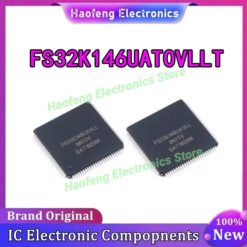 

FS32K146UAT0VLLT трафаретная печать FS32K146UAVLL 112 МГц 1 МБ автомобильного класса 32-битный микроконтроллер LQFP-100 на складе