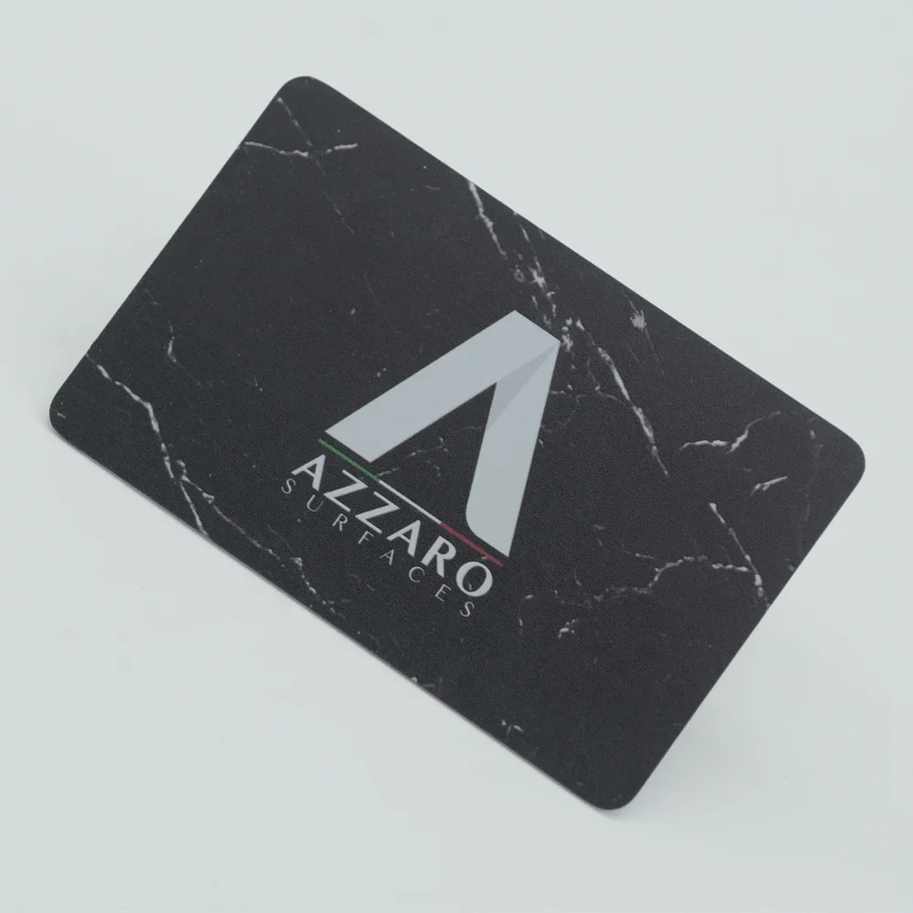 Custom Black High-Grade Stainless Steel Metal Business Card