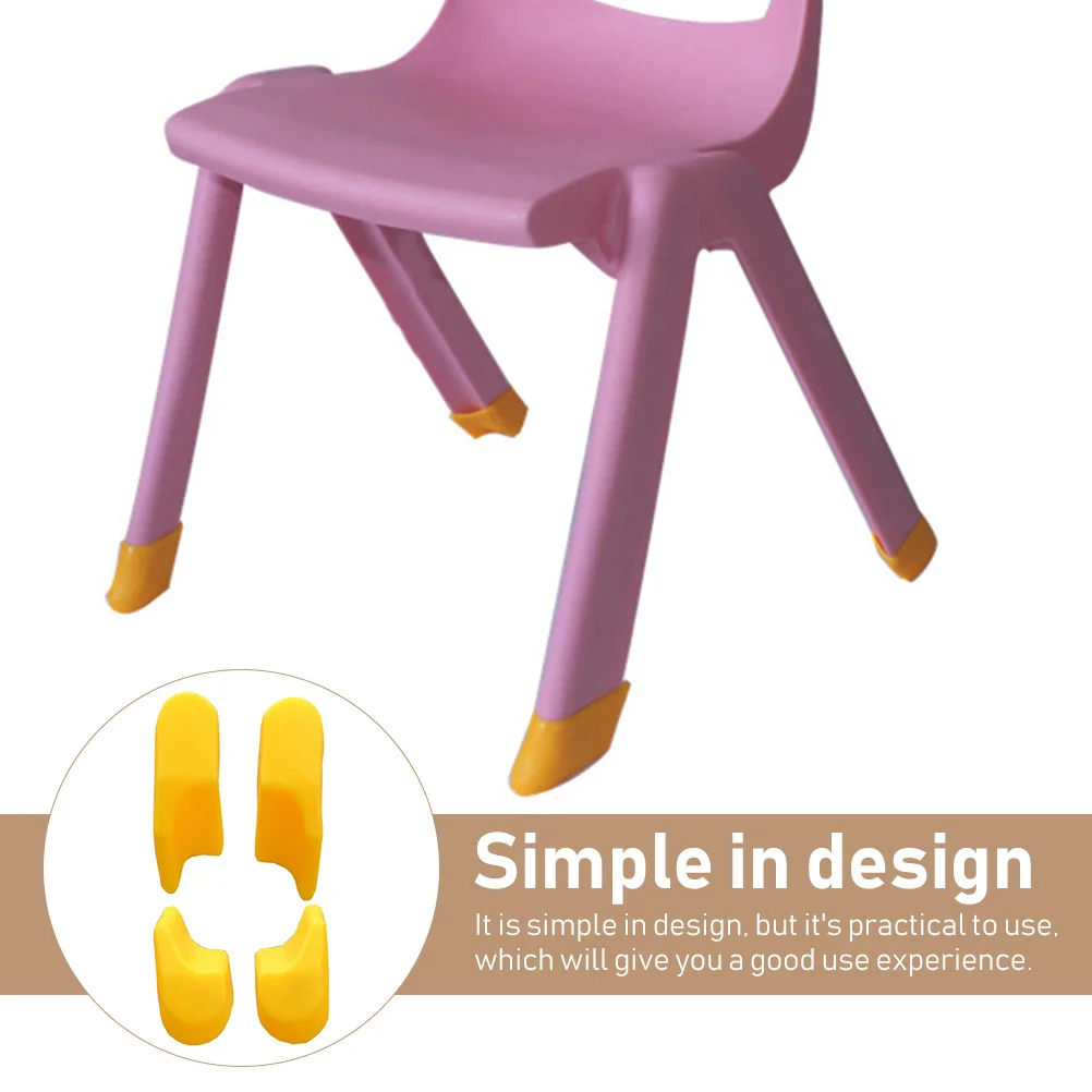 

8pcs Non slip Feet Floor Protectors Durable Safe Material Chair Leg Covers Furniture Feet Caps Rubber Mats Child