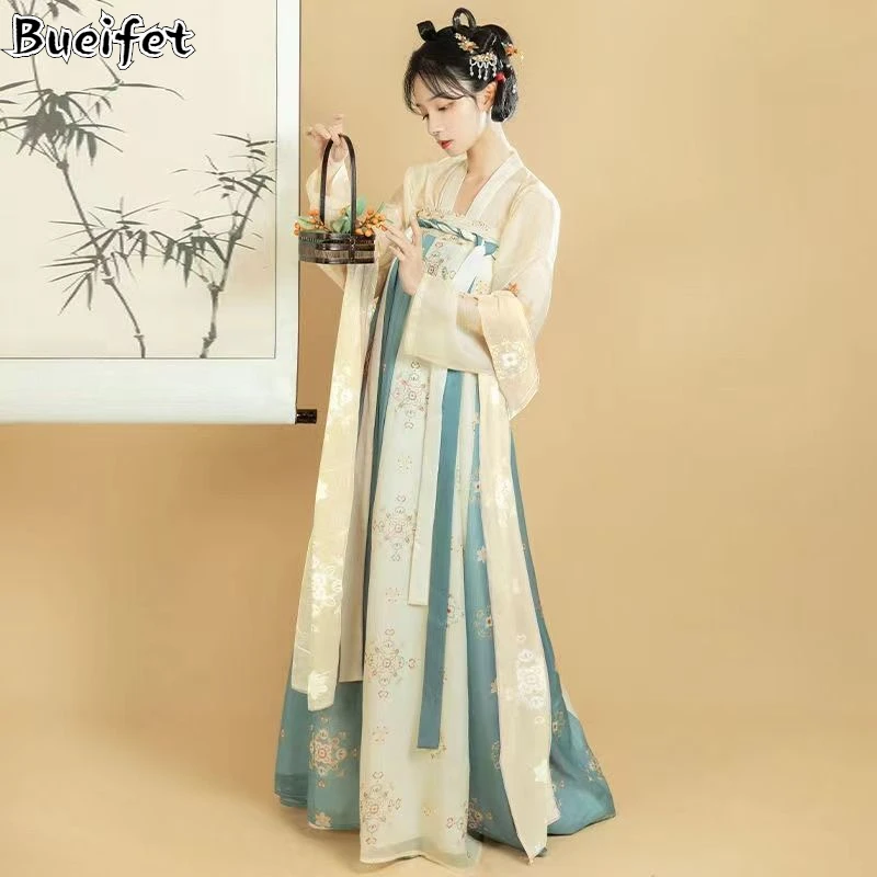 

Classical Princess Chinese Hanfu Women Traditional Ancient Han Dynasty Fairy Oriental Tang Dynasty Fairy Dress Performance