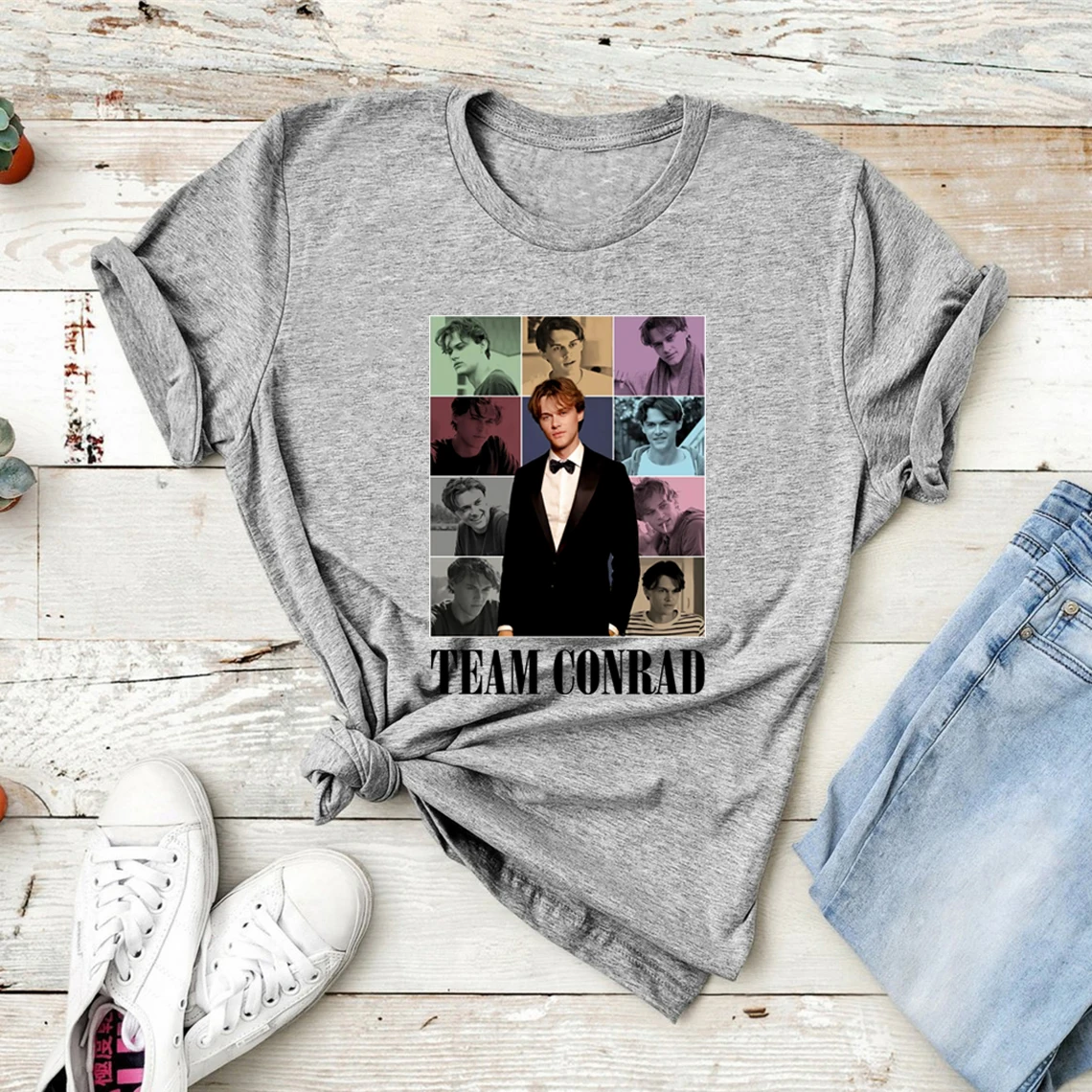 تي شيرت فريق كونراد TSITP جرافيك تي شيرت صيفي رومانسي تي شيرت نسائي بأكمام قصيرة تي شيرت للشاطئ ملابس الشارع الشهير #6