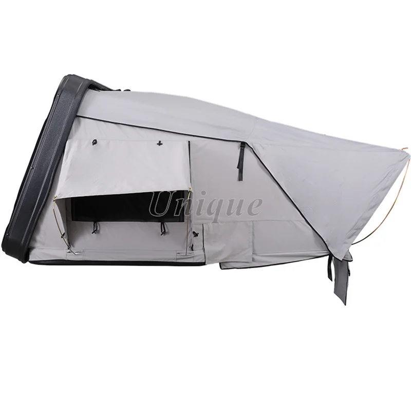 SUV Car Roof Top Tent, Ultralight ABS Plastic Shell, Side Open Style, Hard Shell, Camping, Vehicle