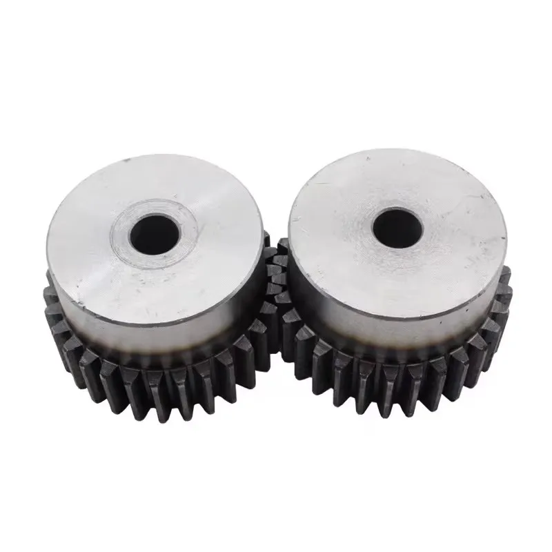 Convex Gear 45 Steel 1M12-27 Teeth Belt Table Gear Non-standard Customized Inner Hole Machining With Step Spur Gear