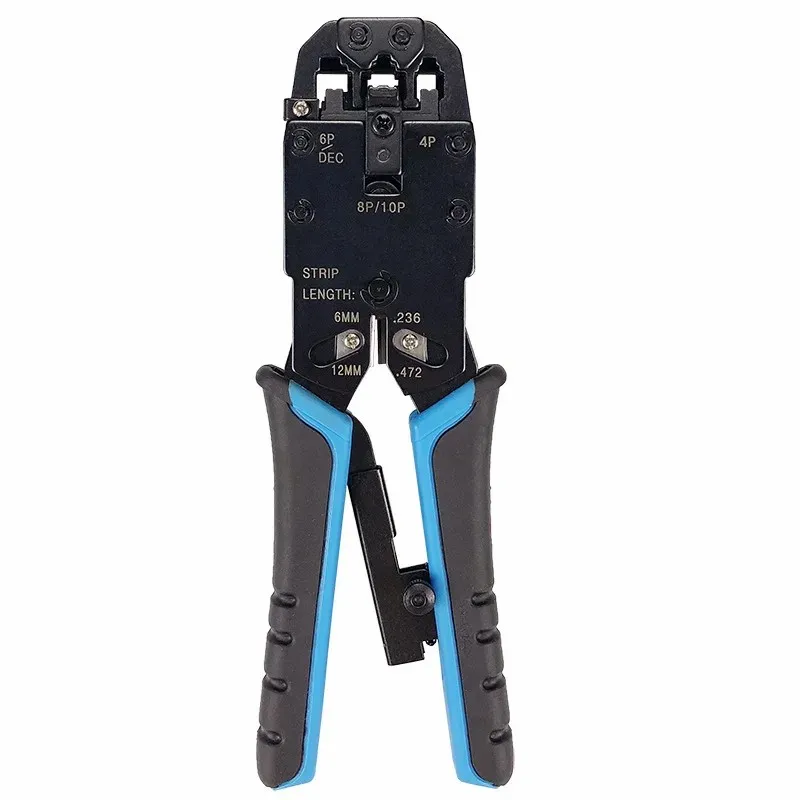 ZoeRax RJ11 / RJ12 / RJ45 / RJ50 8P 10P 6P 4C Network LAN Wire Crimp Tool Connector Net Crimper Pliers