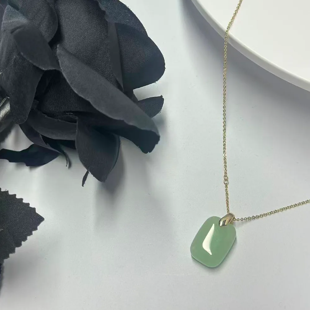 الجديد متعدد الاستخدامات الراقية قطرة الشكل قلادة قلادة المرأة الخفيفة الفاخرة المتخصصة الملحقات مبيعات المصنع مباشرة #2