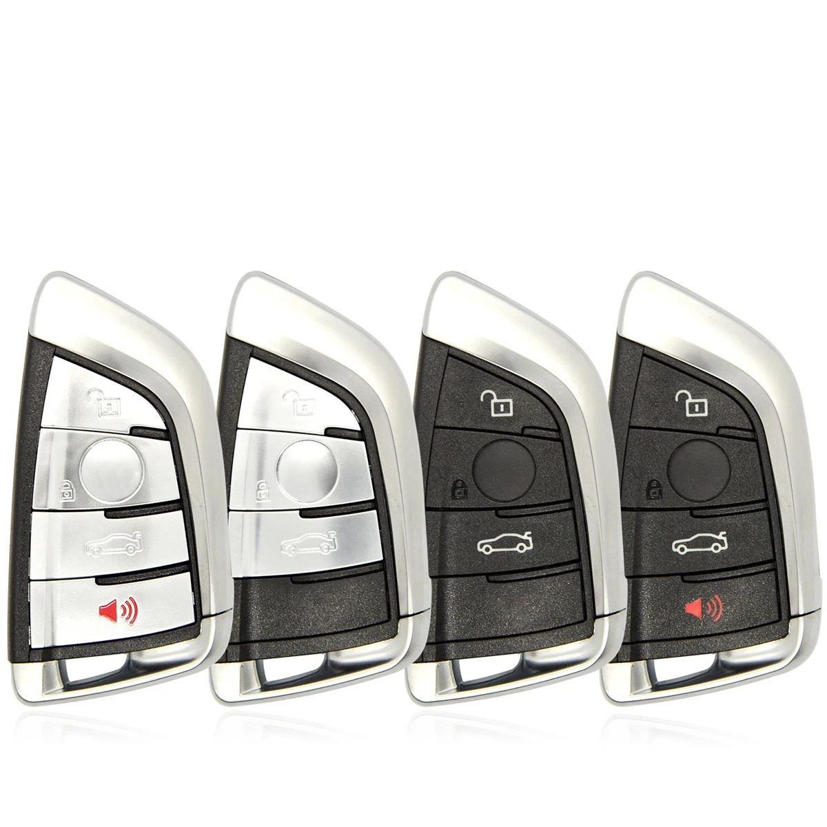 

Чехол с дистанционным управлением для BMW Knife Card BMW X5 X6 F15 X6 F16 G30 7 серии G11 X1 F48 F39, брелок с 3/4 кнопками, черный