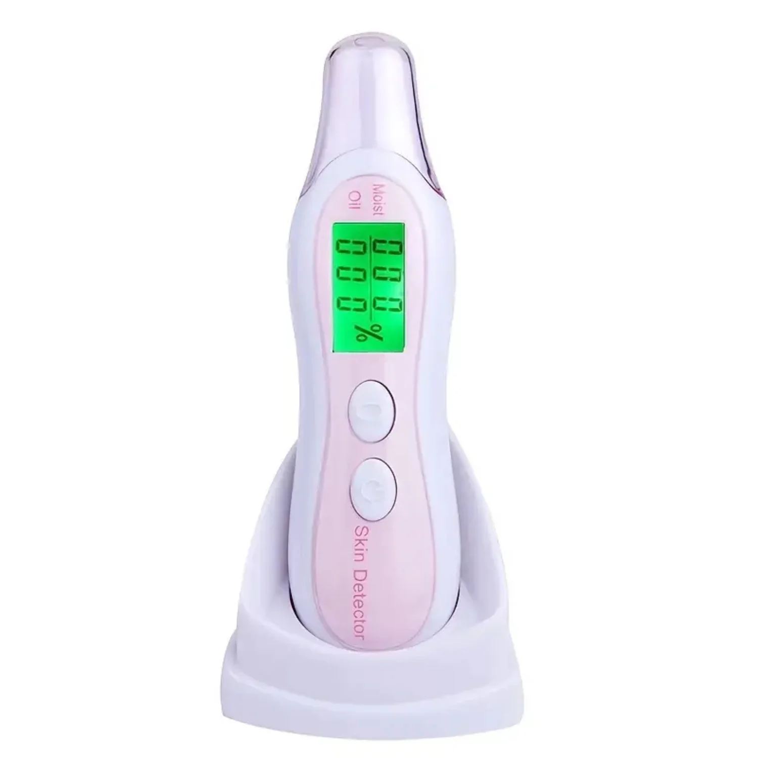 Digital Skin Analyzer Skin Tester, Moisture Oil Monitor For Skin Care, Sensitive Face Skin Tester For Beauty Salon For Home Trav