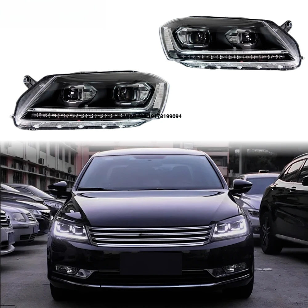 

Magotan Headlights 2012-2016 LED Lens Upgrade Front Lamp Car Accessories Hot Selling Plug and Play DRL