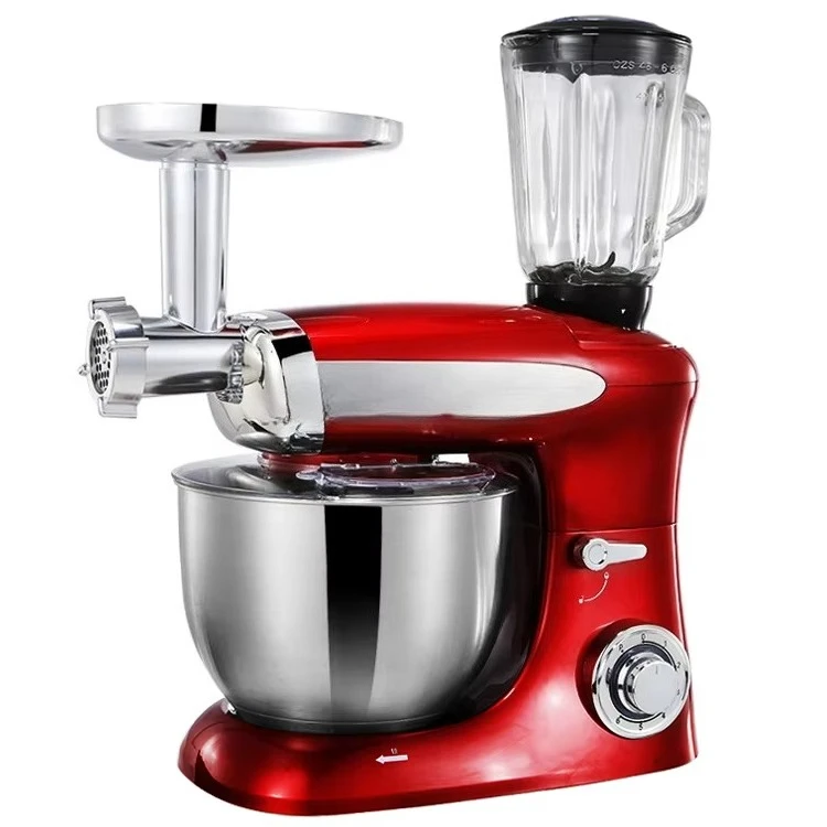 

Commercial Dough Mixer 5 in 1 Multifunction Stand Kneading Machine Electric Dough Food Mixer