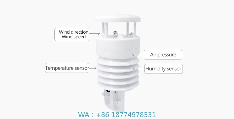 Extendable Length for Field Extreme Weather Observation Solar PowerFWS500-X Portable Meteorological Monitoring Station 3.5m