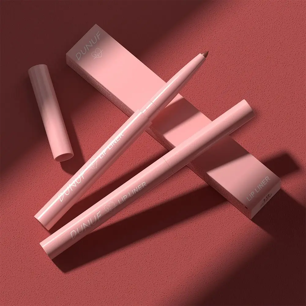 Hot Long-Lasting Lip Liner Plumping Waterproof Makeup Pencil Natural Nude Brown Creamy Matte Lip Stain Easy to Apply