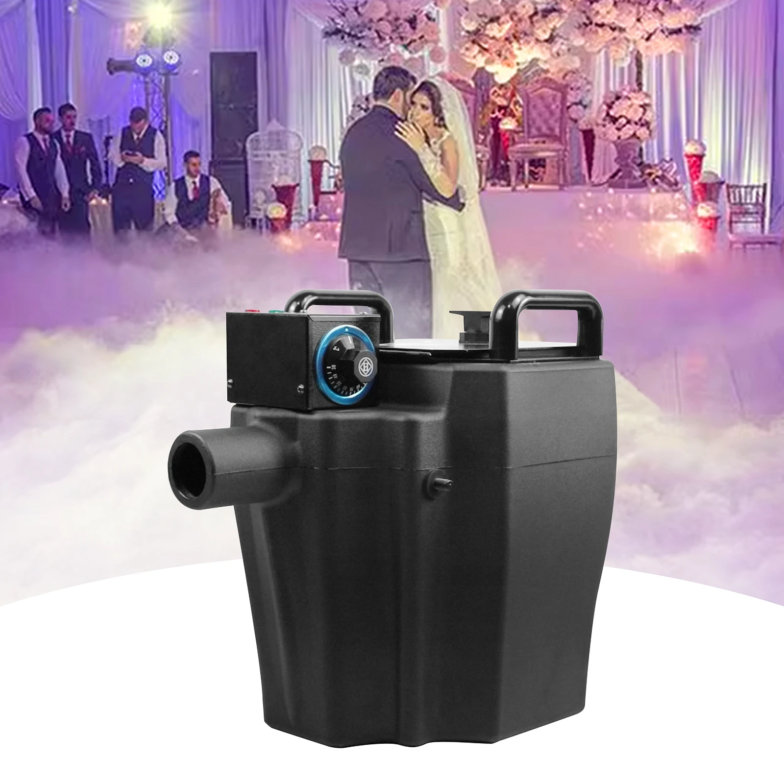 3500W Low Lying Fog Smoke Machine 6000W Dry Ice Machine Nimbus Satge Special Fog Machine for DJ Show Wedding Stage Party Events