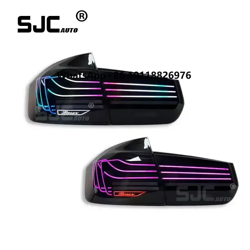 

SJC Auto Upgraded Look LED RGB Style Taillight for 3 Series F30 F35 2012-2018 Car Accessories Rear Lamp Back Light