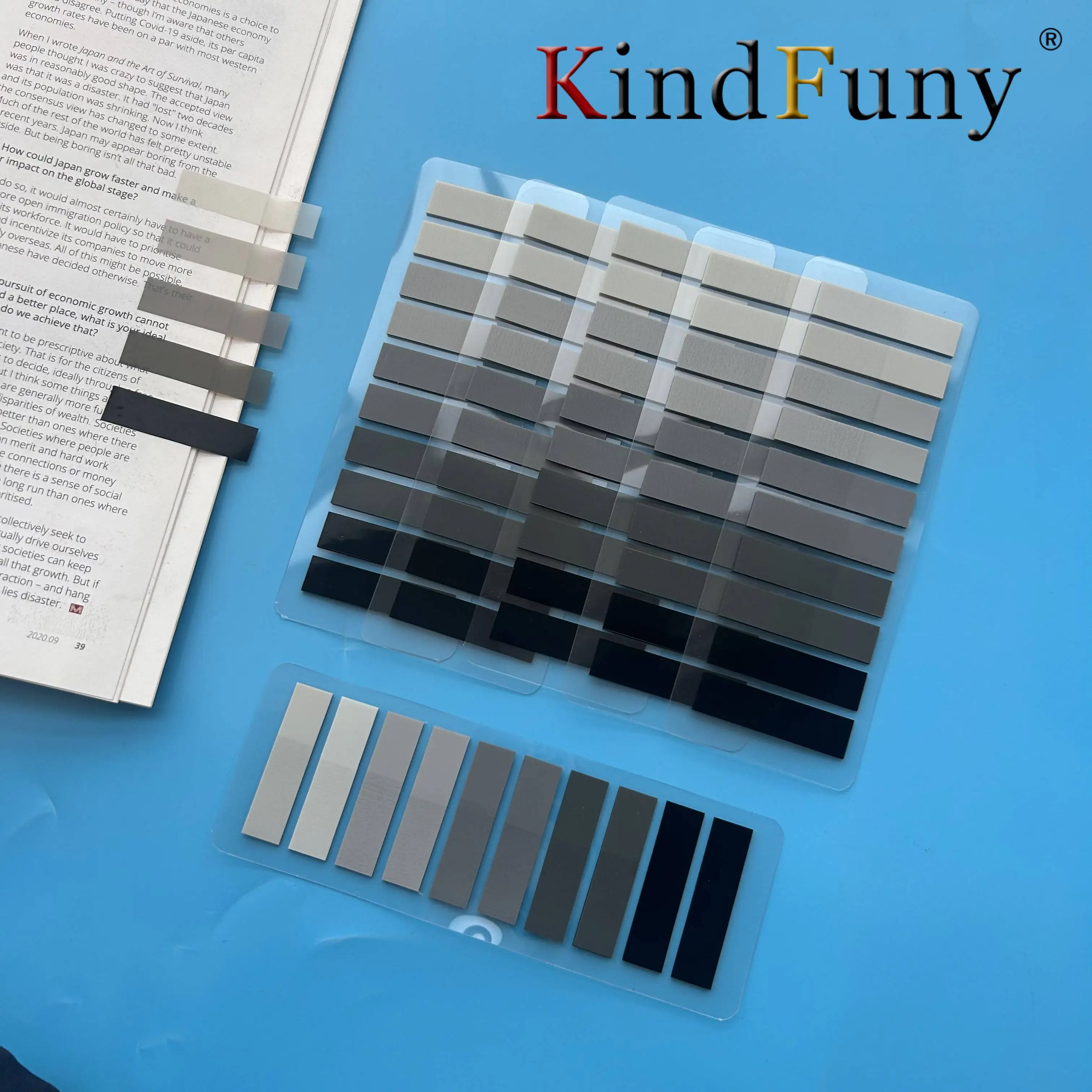 6 Pack 1200Pcs Morandi Waterproof Reusable Page Markers Index Tabs File Flags Labels Notebook Planner Office School Stationery