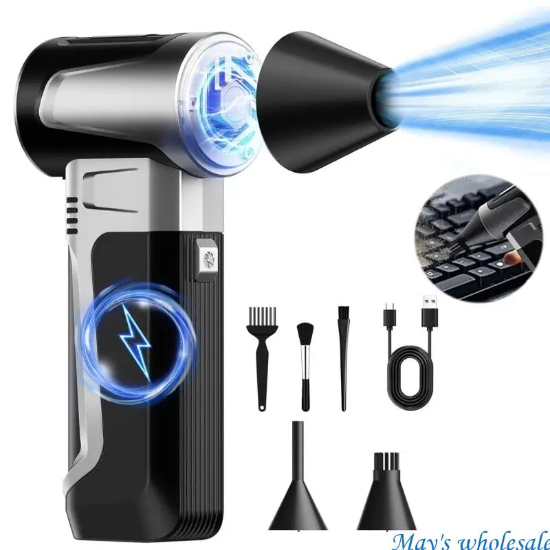 

Turbocharged Air Blower Duster Tool Plastic Design For Garage Construction Sites 448A