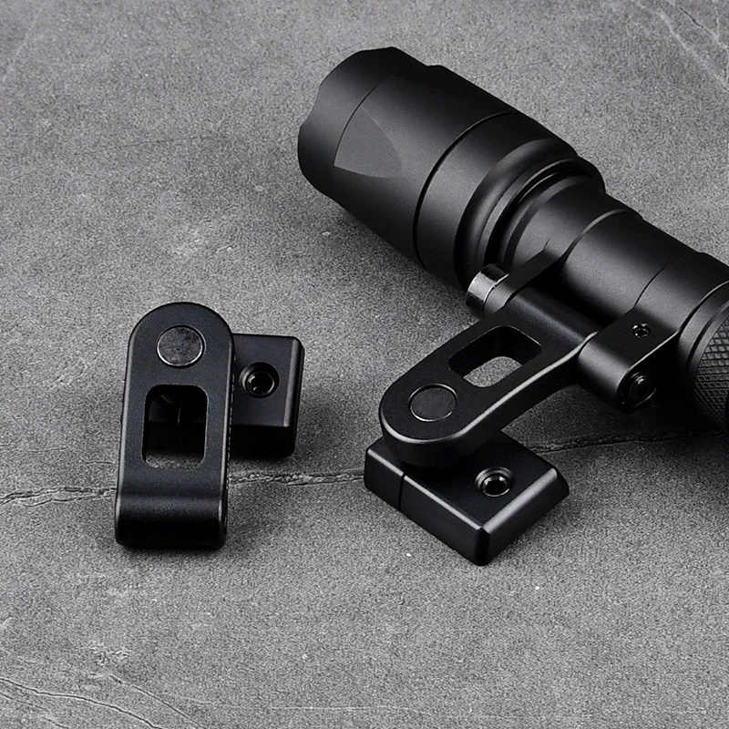 SF Surefir M340/M640 Series Flashlight Offest Base Scout Fast Hunting Weapon Fit Flashlight Base And Helmet Light With ARC Rail