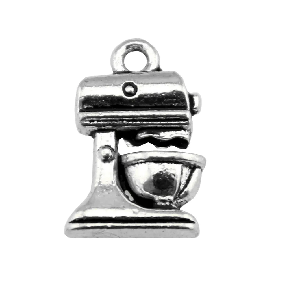 20PCS 16*10mm Antique Cooking Mixers, Charming Baking Pendants, DIY Jewelry Making, Discovered Crafts