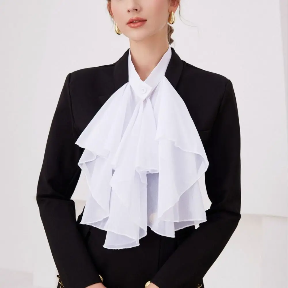 Cameo Detachable Lace Collar Medieval Style Vintage Renaissance Collar Victorian Costume Opera Fake Collar Opera Performance